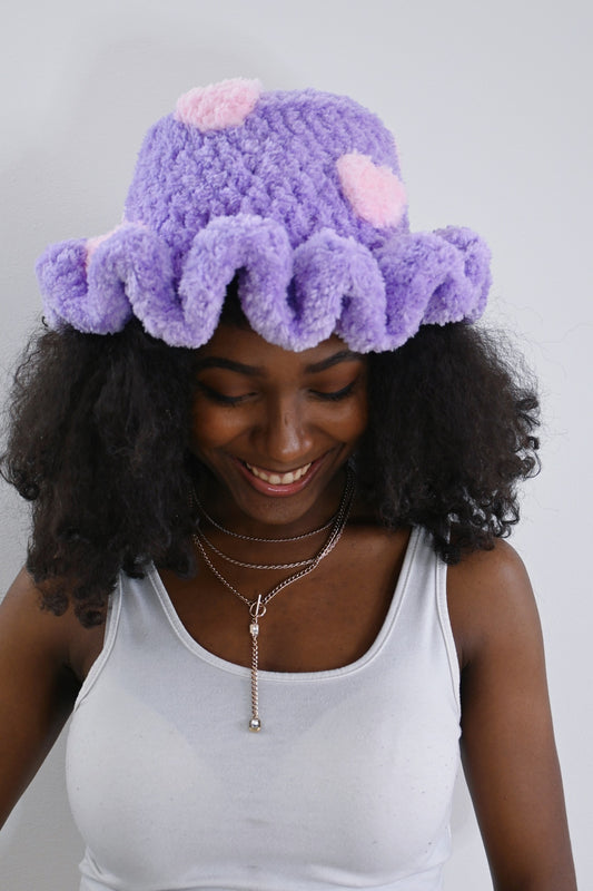 Purple Pastel Hearts