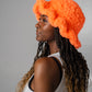 Go Faux It Bucket Hat in Bright Orange