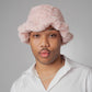 Go Faux It Bucket Hat in Light Pink