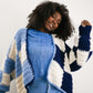 Twoness Cardigan in Ocean
